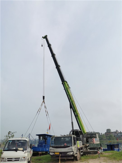 栖霞区桥梁建设吊装案例